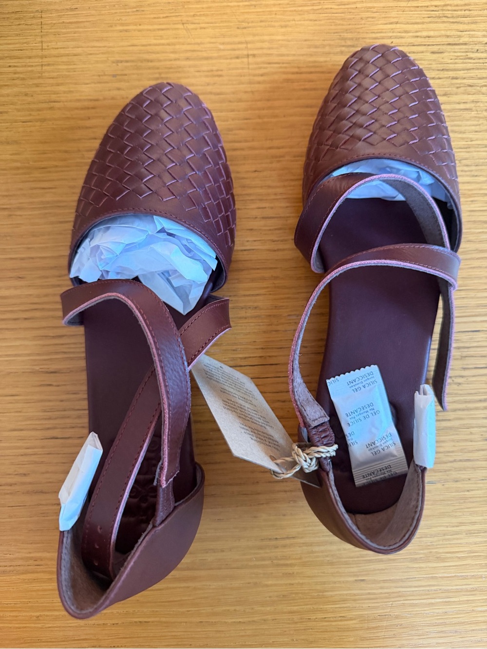 Bali Elf Riviera Woven Leather Flats size 10 - Picture 3 of 4
